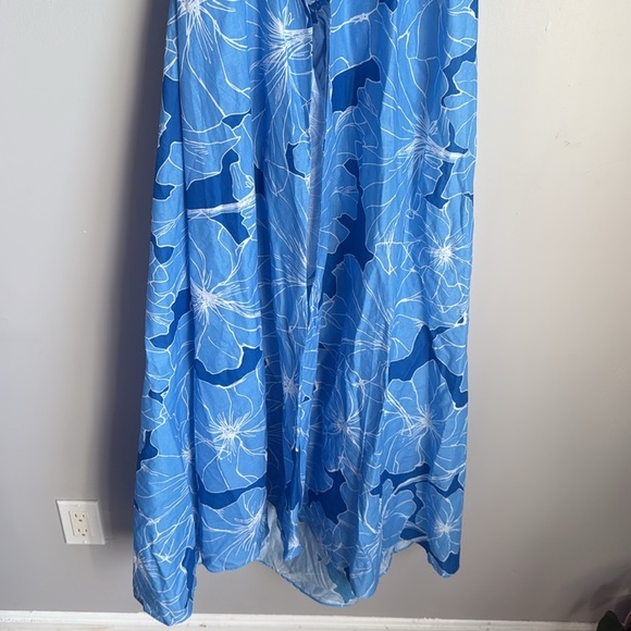 NEW MILLY Cabana Dominique Waterlily Maxi Dress/Cover Up M/L - Picture 4 of 12